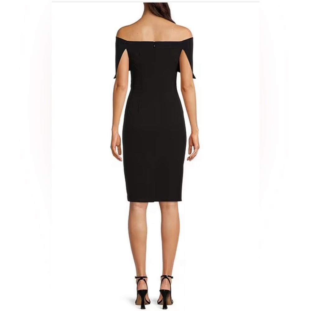NWT Vince Camuto Popover Cocktail/Bridesmaid Dress in Black. Multiple sizes. - Picture 2 of 5